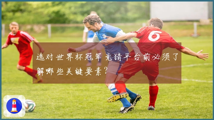 选对世界杯冠军竞猜平台前必须了解哪些关键要素？